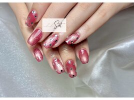 ドットネイル　ドット　スクエア