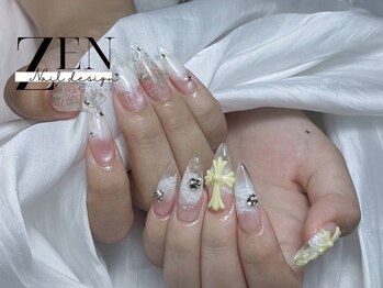 ゼン ネイル デザイン 池袋(ZEN NAIL DESIGN)/題長さだしやり放題×つけ放