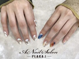 1/2/7　個性派nuanceネイル