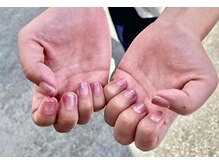 ビューティーサロンフルール(fleur)/ラメグラデーション¥4,000