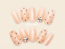 ファストネイル マルイファミリー溝口店(FAST NAIL)/ドット/ワンホンネイル【12362】