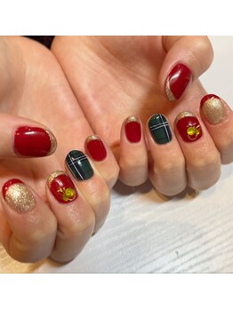 ムー(muu.)/クリスマスネイル