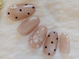 ドット×キルティング