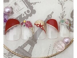 お正月ネイル