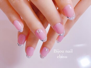 ビジュネイル(Bijou nail)/☆7200☆ガラスフレンチ