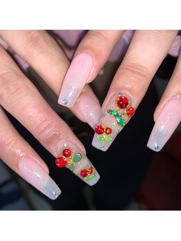 ガルブ(galbe)/さくらんぼネイル