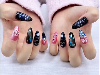 フローラ/成人式ネイル