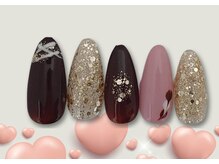 アイラッシュアンドネイルサロン カンカ(Kanka)/2月キャンペーンネイルC1￥6800