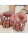 フレンチ×水玉