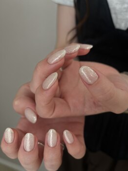 【nail】 you.u/私もこういう白に、したくなる