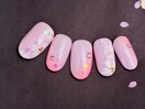 桜ネイルアート♪