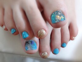 大理石 シアー フット 大人 上品