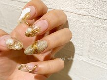 アネラ(ANELA)/ニュアンスゴールドネイル