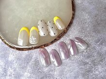 ネイルサロン アニーアンドジーノ シド(NAIL SALON Annie&Gino shido)/八月キャンペンネイル