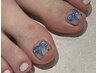 【FOOT】オリジナル親指1本デザイン¥6500★流行トレンド定額コース¥7500