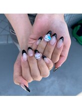 ビー 高槻(be)/ネイルアート/スキニーフレンチ