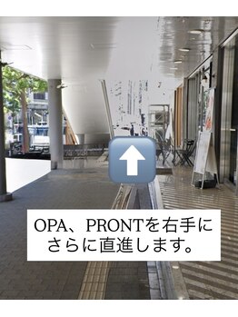 フルール 藤沢店(fleur)/道順 2