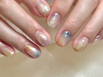 ギフト(GIFT)の写真/【通いやすさ重視】自爪を大切にする丁寧なオフとケア。付け替えオフ無料メニューで賢く綺麗をキープ◎