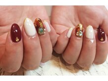 ネルフィーズ(NAILFY's)/秋色べっ甲ネイル