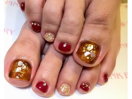 ～大人気べっ甲ネイル～