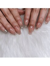 アロナ ネイルサロン アンド スクール(alona)/キラキラワンホンネイル