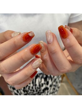 オレンジカラーのニュアンス☆