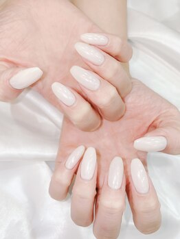 エクラ(eclat)/ホワイトミラーネイル☆