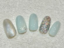 ネイルサロン ロゼプリュム/冬デザイン