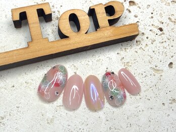 サロン ザ トップ(Salon the Top)/定額R-3 たらしこみフラワー