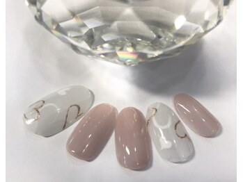 ネイルサロン クイル(QUILL)/２月ちょこっとアート