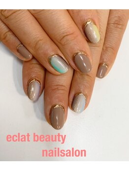 エクラ 枚方市駅前店(eclat)/縦グラNail