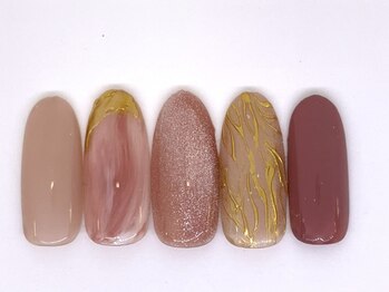 ネイルサロン ドレス(Nail Salon Dress)/9番 2022春デザインコンテスト