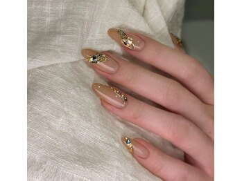 クイーンズビューティーサロン 新宿本店(Queen's beauty salon)/チップ長さだしやりつけ放題