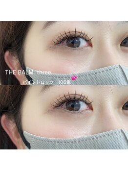 ザ バーム スリー 西船橋店(THE BALM three)/【マツエク】バインドロック