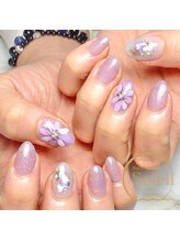 ソレイユ(Soleil)/パープルフラワー