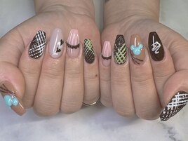 チョコレートネイル