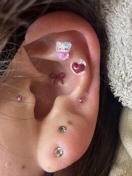 サロン デ リブレ 加古川店(salon de Libre)/赤色が好きなお客様ご来店！！