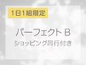 【1日限定1組!!ショッピング付】PIパーフェクトB～Aコース+ショッピング同行