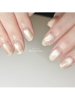 リッシュ トロワ(RICHE trois)/新色マグネットアートフレンチ