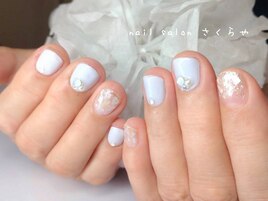 涼し気カラー＆シェルデザイン