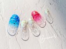 ヨーヨー風船ネイル