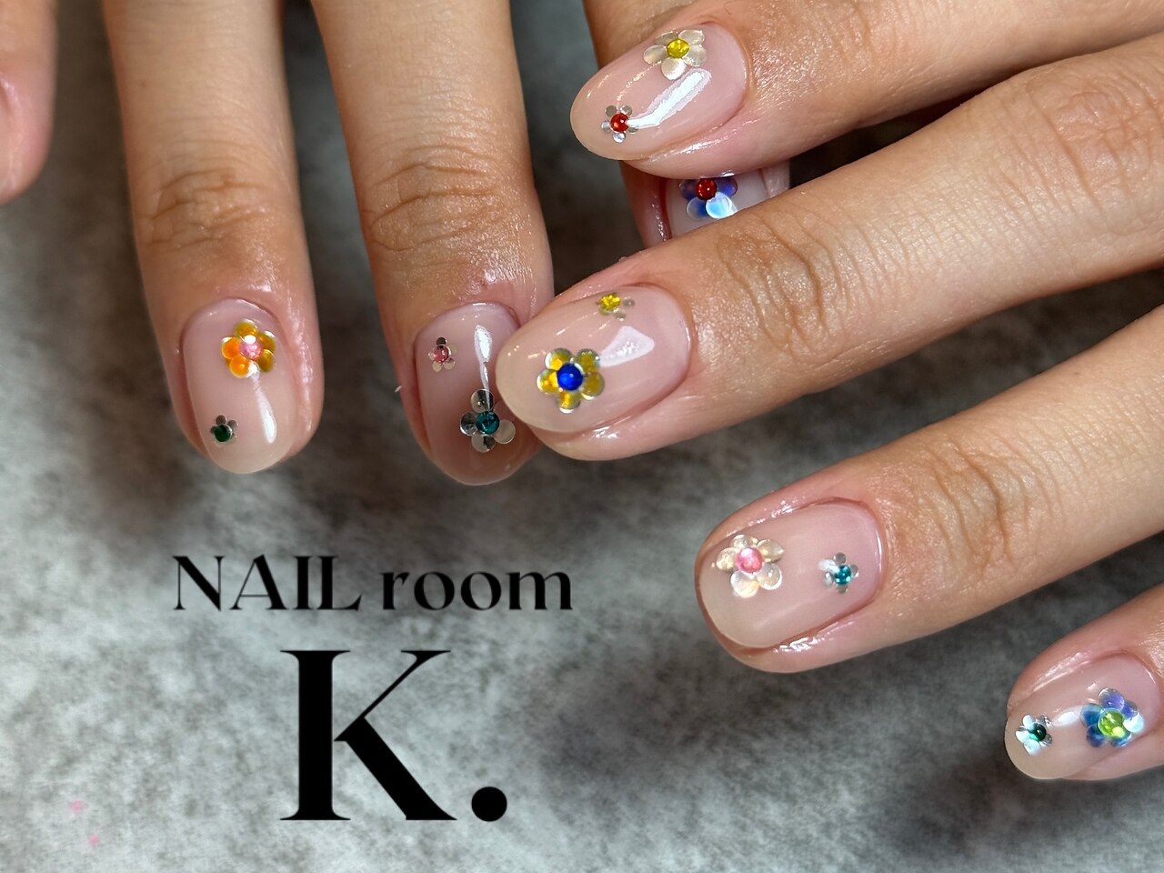 ［34］ネイルチップ ホロフラワー マグネットネイル ホログラム 花 オーダー 34］ネイルチップ ホロフラワー マグネットネイル ホログラム 花