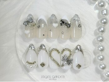エンジェルガーデン 青山店(Angelgarden)/キラキラフレンチネイル