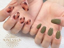 ソネルサロン 駒込店(SONEL SALON)/持込みデザイン☆アシンメトリー