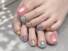 【定額ジェルネイル/フット】アート10本￥6900