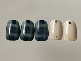 チェックネイル