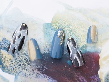 ネイルプラザ 河原町OPA店(NAIL PLAZA)/個性派アニマルネイル