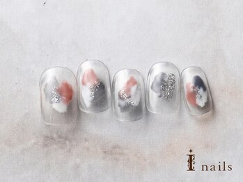 アイネイルズ 横浜EAST店(I-nails)/シースルー塗りかけネイル