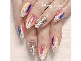 定額アートジェルネイル ¥4980～