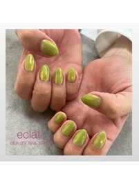 サテンワンカラー